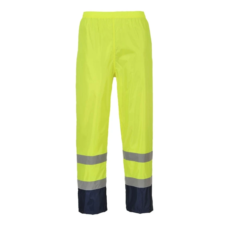 Pantalón de trabajo Classic Bicolor Impermeable Alta Visibilidad Portwest H444