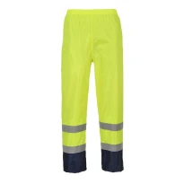 Pantalón de trabajo Classic Bicolor Impermeable Alta Visibilidad Portwest H444
