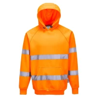 Sudadera de trabajo con Capucha Alta Visibilidad Portwest B304