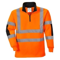 Sudadera de trabajo Rugby Xenon Alta Visibilidad Portwest B308