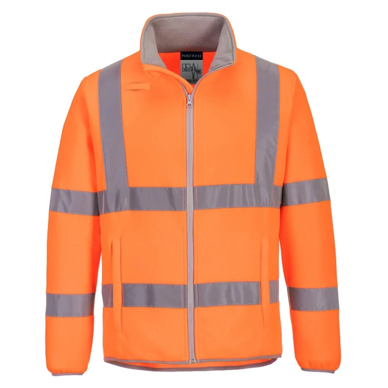 Sudadera de trabajo Eco de forro polar Alta Visibilidad Portwest EC70