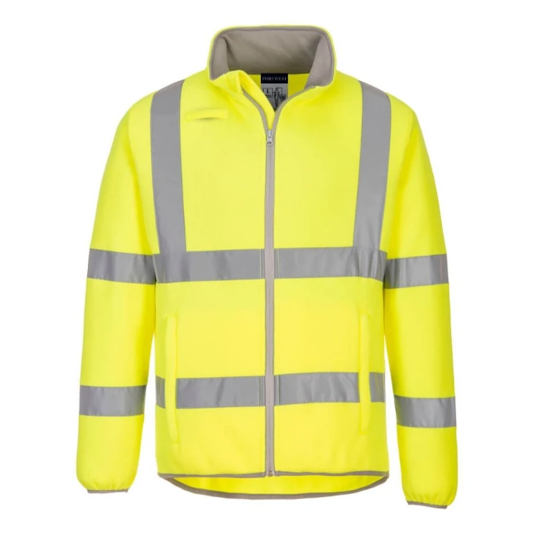 Sudadera de trabajo Eco de forro polar Alta Visibilidad Portwest EC70
