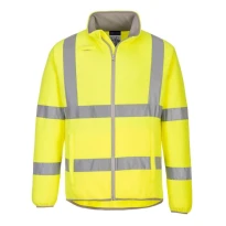 Sudadera de trabajo Eco de forro polar Alta Visibilidad Portwest EC70