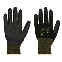12 Pares - Guantes de trabajo NPR15 recubiertos en espuma de nitrilo - AP10 Portwest