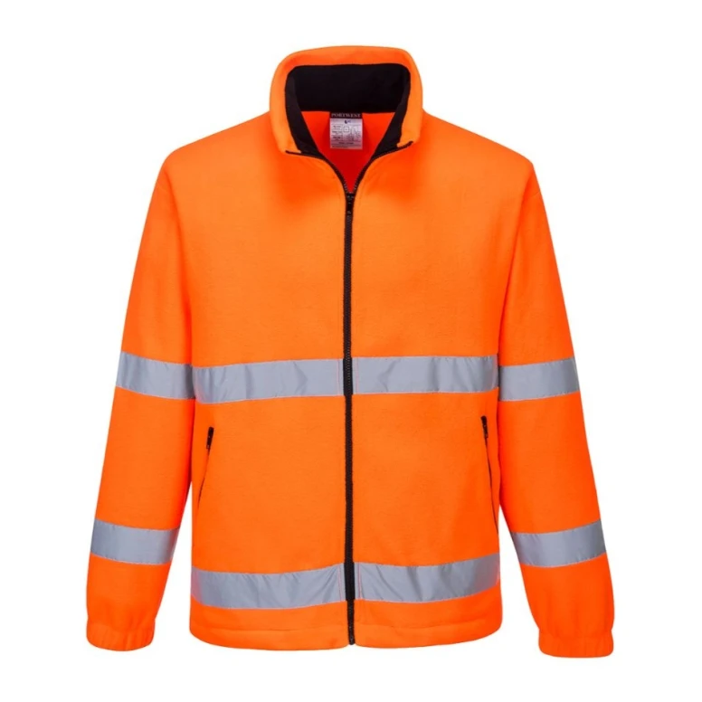 Chaqueta de trabajo de forro polar Essential Alta Visibilidad Portwest F250