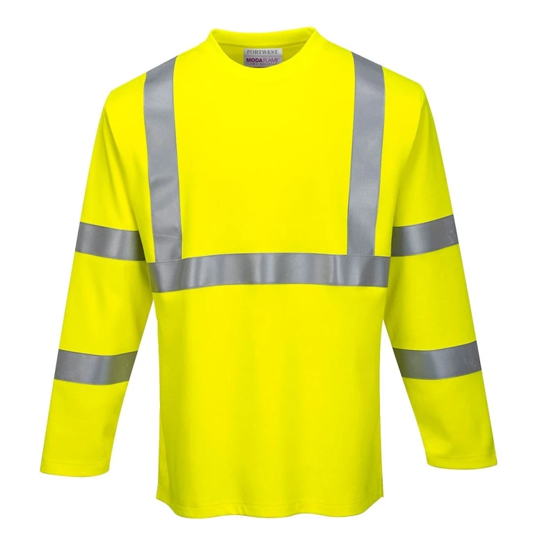 Camiseta de trabajo Antiestática Ignífuga Alta Visibilidad Portwest FR96