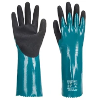 12 Pares - Guantes de trabajo Sandy Grip Lite Gauntlet - AP60 Portwest