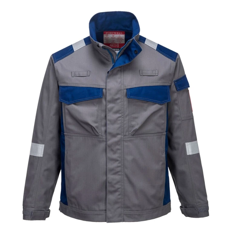 Chaqueta de trabajo Bizflame Ultra Bicolor Ignífuga Portwest FR08