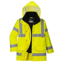 Chaqueta de trabajo Traffic Impermeable Alta Visibilidad Portwest Mujer S360
