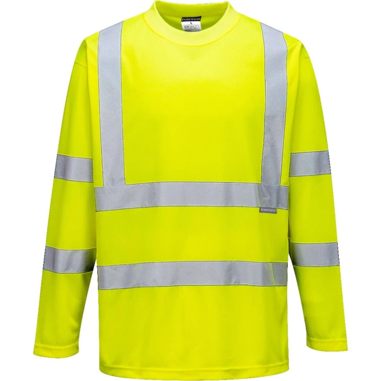 Camiseta de trabajo Manga Larga Alta Visibilidad Portwest S178