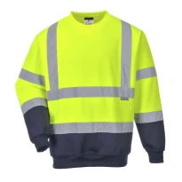 Sudadera de trabajo Bicolor Alta Visibilidad Portwest B306