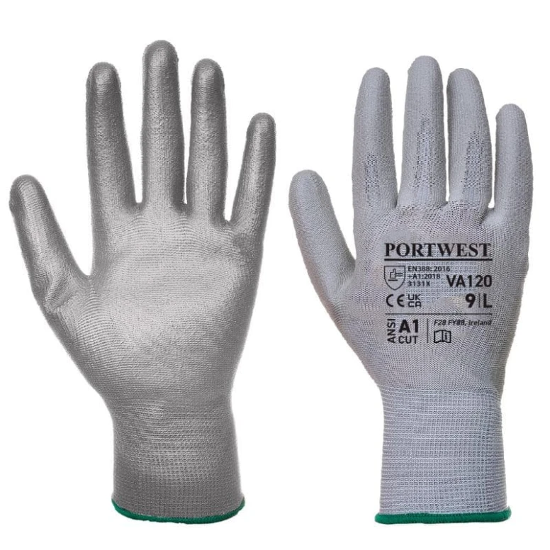 24 Pares - Guantes de trabajo recubiertos de PU - VA120 Portwest