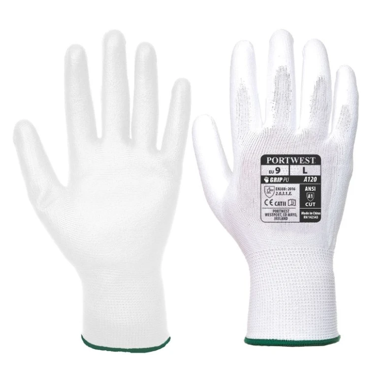 24 Pares - Guantes de trabajo recubiertos de PU - VA120 Portwest