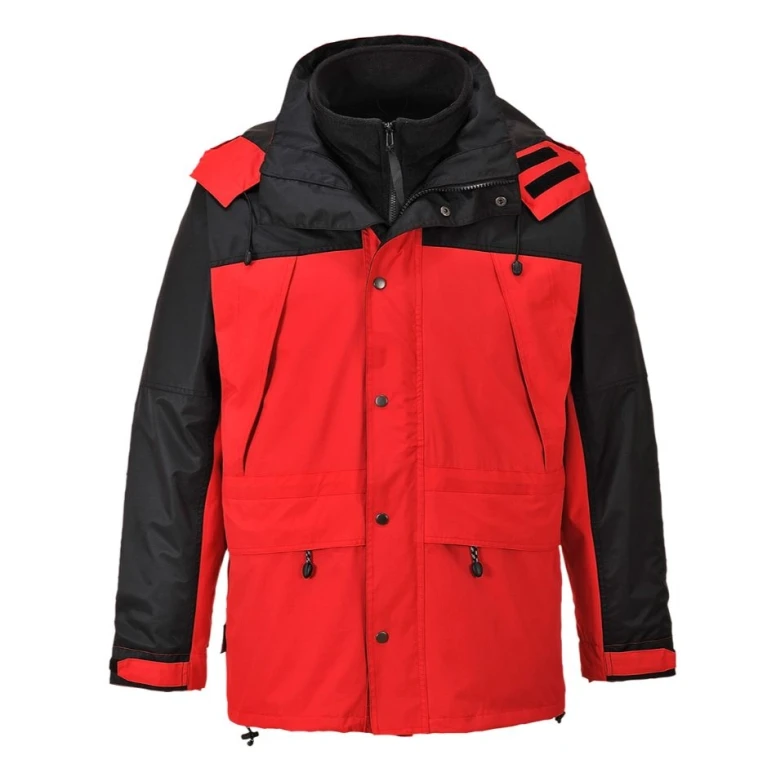 Chaqueta de trabajo Orkney 3-en-1 Impermeable Portwest S532