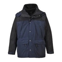 Chaqueta de trabajo Orkney 3-en-1 Impermeable Portwest S532
