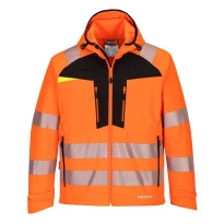 Chaqueta de trabajo Softshell DX4 elástica Alta Visibilidad Portwest DX475