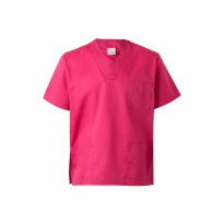 Blusa sanitaria de manga corta de trabajo Multibolsillos Velilla 589