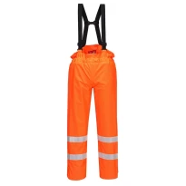 Pantalón de trabajo Bizflame Rain multinorma Alta Visibilidad Portwest S780