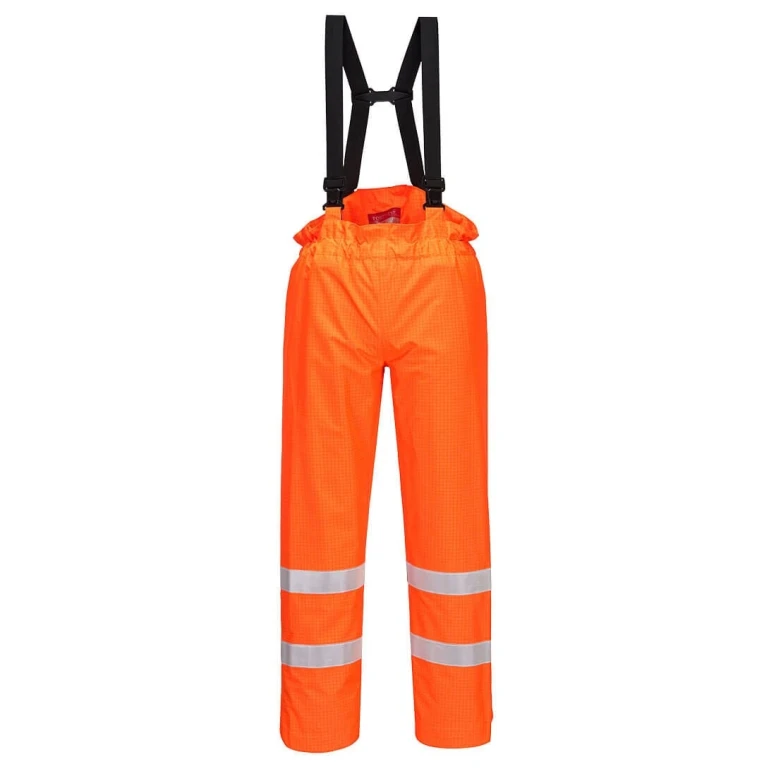 Pantalón de trabajo Bizflame Rain multinorma Alta Visibilidad Portwest S780