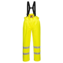 Pantalón de trabajo Bizflame Rain multinorma Alta Visibilidad Portwest S780