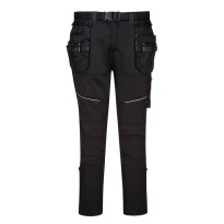 Liquidación total - Pantalón de trabajo Portwest Holster Jogger KX3 KX343 Talla 3XL Color negro