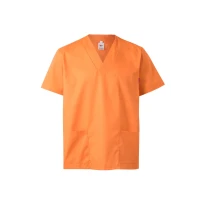 Blusa sanitaria de manga corta de trabajo Multibolsillos Velilla 589
