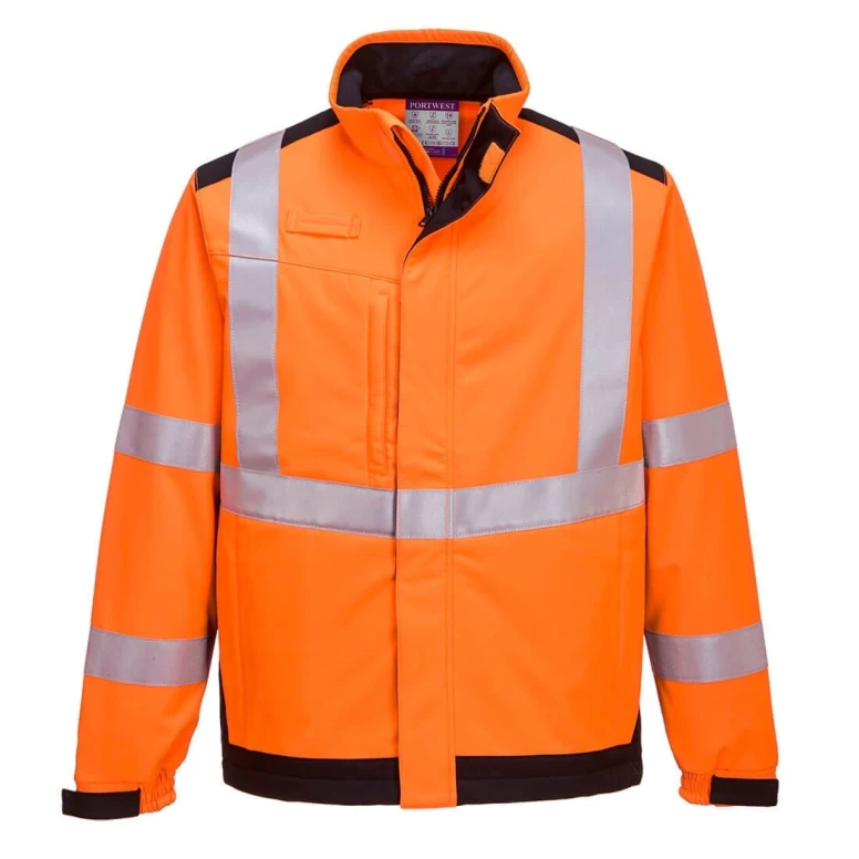 Chaqueta Softshell Modaflame Multinorma Alta Visibilidad Portwest MV72