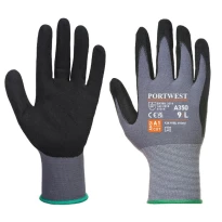 12 Pares - Guantes de trabajo Dermiflex - A350 Portwest