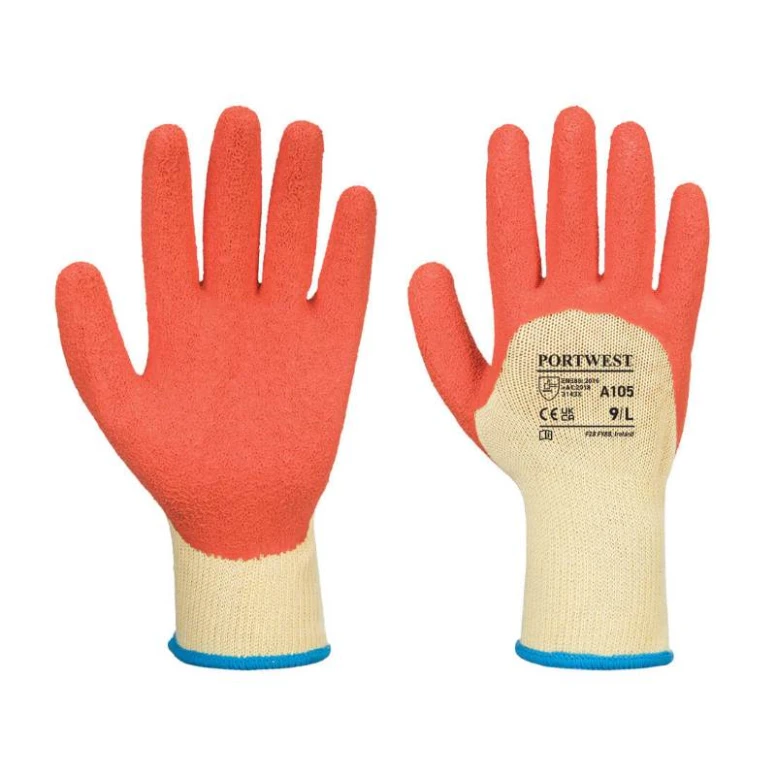 12 Pares - Guantes de trabajo Extra Grip - A105 Portwest