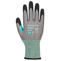 12 Pares - Guantes de trabajo anticorte en espuma de nitrilo CS VHR18 Portwest