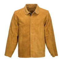 Chaqueta de soldadura de cuero Ignífuga Portwest SW34