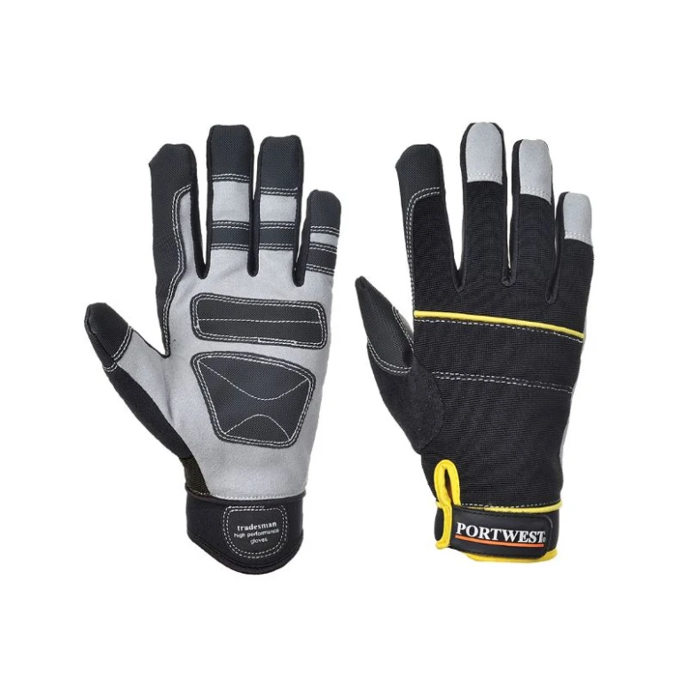 12 Pares - Guantes de trabajo Tradesman - Alto rendimiento - A710 Portwest