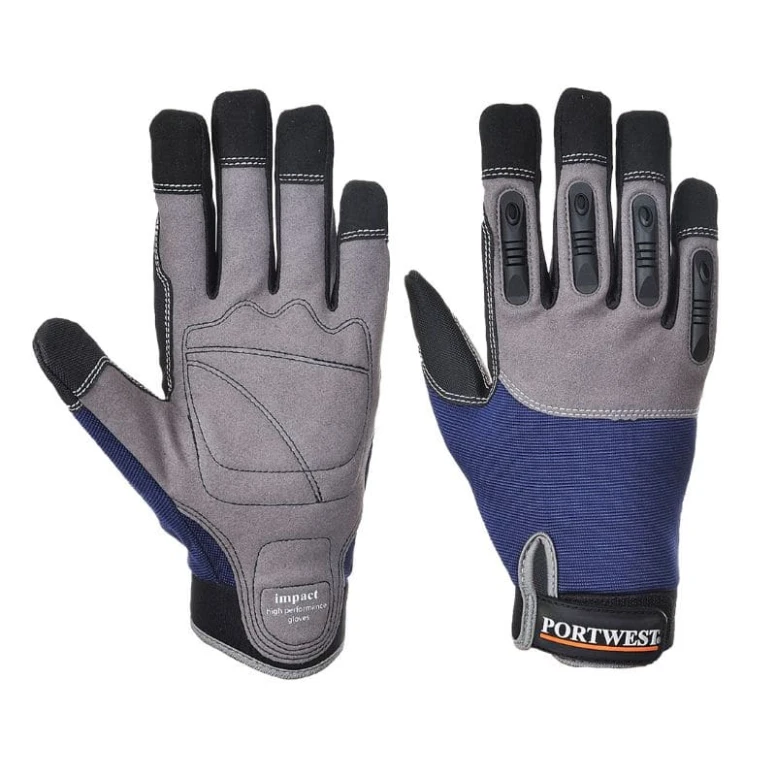12 Pares - Guantes de trabajo Impact - Alto rendimiento - A720 Portwest