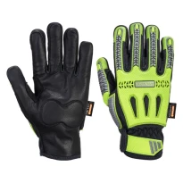 12 Pares - Guantes de trabajo invernales R3 Impactos - A762 Portwest
