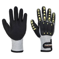 12 Pares - Guantes de trabajo térmicos antiimpacto y anticorte - A729 Portwest
