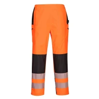 Pantalón de trabajo PW3 Antilluvia Alta Visibilidad Mujer Portwest PW386