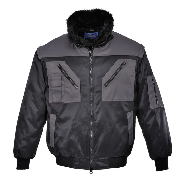 Chaqueta de trabajo Portwest Pilot Bicolor Multibolsillos PJ20
