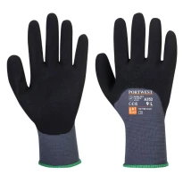 12 Pares - Guantes de trabajo Dermiflex Ultra- A352 Portwest
