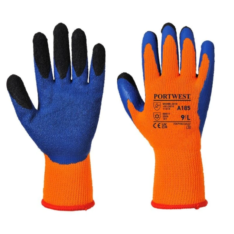 12 Pares - Guantes de trabajo Duo-Therm - A185 Portwest