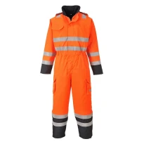 Mono de trabajo Bizflame Rain Ignífuga Antiestática Alta Visibilidad Portwest S775