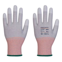12 Pares - Guantes de trabajo MR13 ESD PU - A696 Portwest