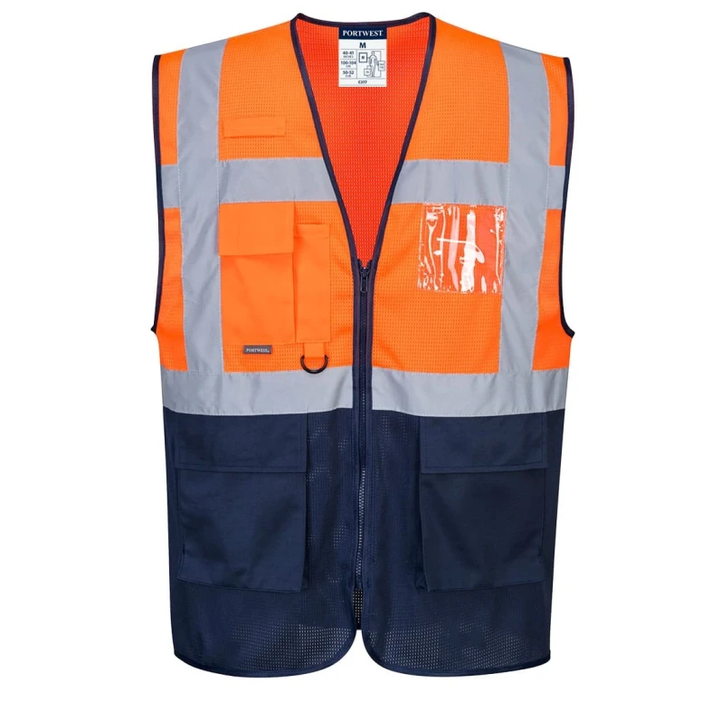 Chaleco de trabajo Bicolor Executive MeshAir Portwest C377