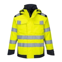 Chaqueta de trabajo Modaflame Impermeable Alta Visibilidad Portwest MV70