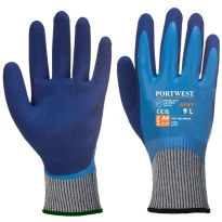12 Pares - Guantes de trabajo anticorte Liquid Pro HR Cut - AP81 Portwest
