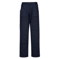 Liquidación total - Pantalón de trabajo Portwest Action foderati Multibolsillos C387 Talla S color azul marino