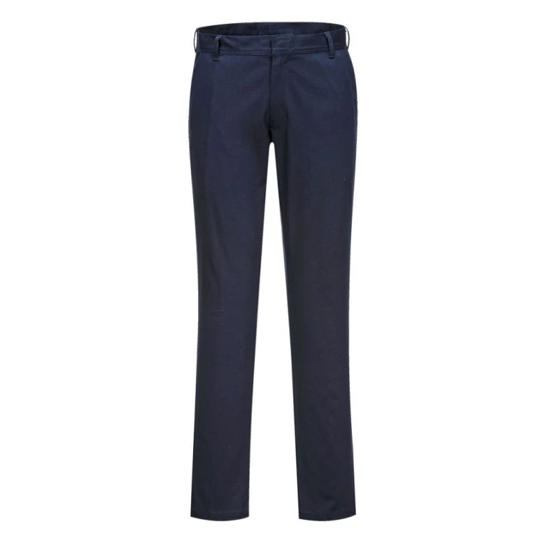 Liquidación total - Pantalón de trabajo Portwest Chino Slim de Mujer S235 Número 36 color negro