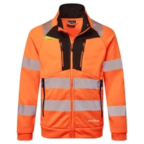 Sudadera de trabajo DX4 Alta Visibilidad Cremallera completa Portwest DX477 2