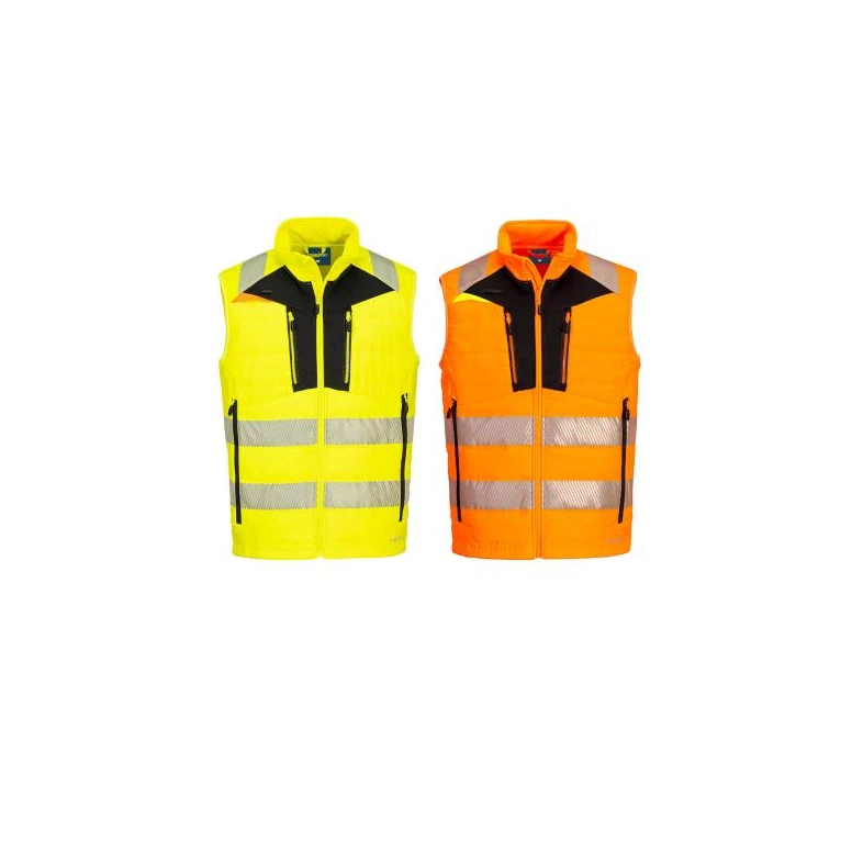 Chaleco de trabajo Alta Visibilidad Multibolsillos Softshell DX4 Portwest DX479