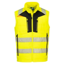Chaleco de trabajo Alta Visibilidad Multibolsillos Softshell DX4 Portwest DX479