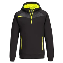 Sudadera de trabajo con Capucha Cremallera media Portwest DX467